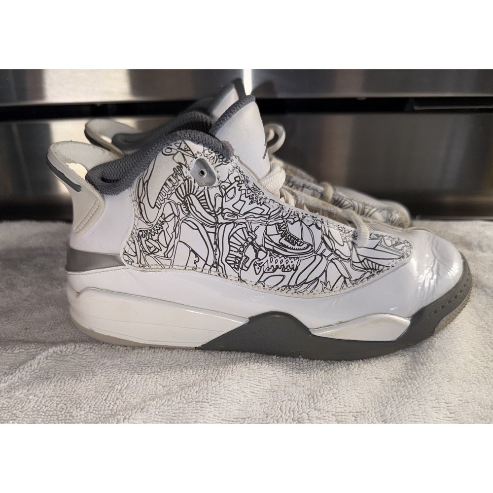 Nike Air Jordan Dub Zero (PS) White/Grey DV1359-107 Size 2Y